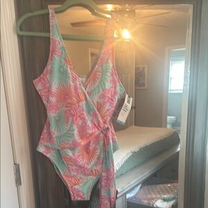 Floral One-Piece Swimsuit